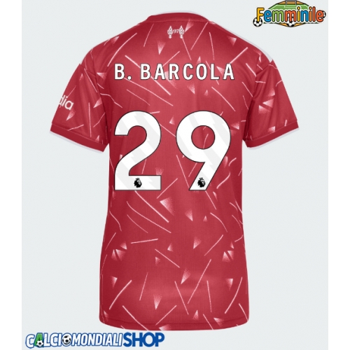 Maglie da calcio Liverpool Bradley Barcola #29 Prima Maglia Femminile 2026-27 Manica Corta